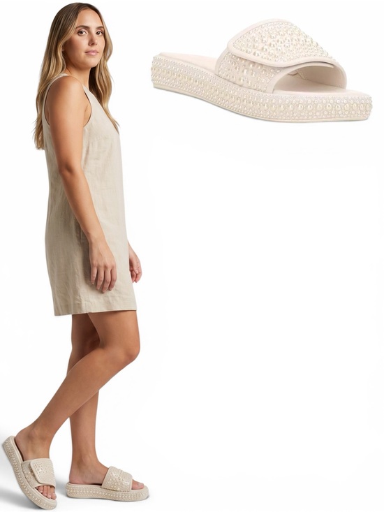 INC International Concepts Shoes - INC International Concepts Rayley Pearl Sandals